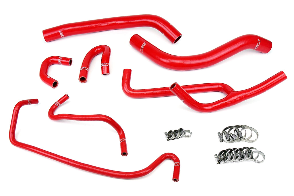 HPS Performance Silicone Hose Kit - Radiator and Heater Hose 57-1506-RED