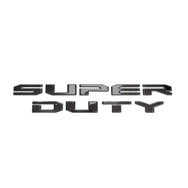 Putco 2023 Ford Super Duty Tailgate Letter (Black Platinum)