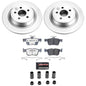 Power Stop 15-21 Ford Edge Rear Z36 Coated Truck & Tow Brake Kit