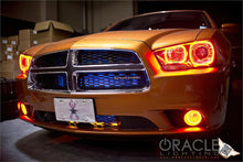 Load image into Gallery viewer, Oracle 11-12 Dodge Charger LED Fog Light Halo Kit - Red