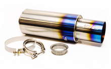 Load image into Gallery viewer, GReddy Universal 2.5in 3-Bolt Tip Revolution Ti Mufller