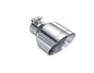 MBRP T304 SS Tip 2.5in ID, 5in OD Out, 8in Length, Angle Cut, Dual Wall