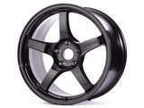 Gram Lights 57CR 18x8.5 +37 5x108 Glass Black Wheel
