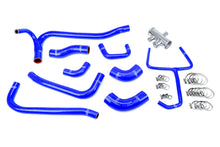 Load image into Gallery viewer, HPS Performance Silicone Hose Kit - Radiator Hose 57-2069-BLUE