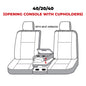 Covercraft 19-20 Ford F150 Polycotton SeatSaver Custom Front Row Seat Covers - Misty Grey
