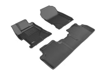 Load image into Gallery viewer, 3D MAXpider 2014-2015 Honda Civic Sedan Kagu 1st &amp; 2nd Row Floormats - Black