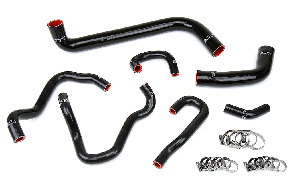 HPS Performance Silicone Hose Kit - Radiator and Heater Hose 57-1490-BLK