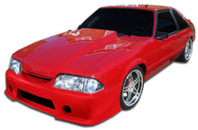 Load image into Gallery viewer, 1987-1993 Ford Mustang Duraflex GT500 Body Kit - 4 Piece - Includes GT500 Front Bumper Cover (105001) GTX Side Skirts Rocker Panels (100745) GTX Rear Bumper Cover (100744)