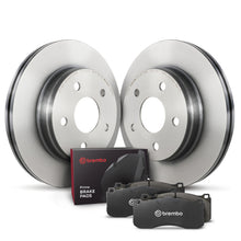 Load image into Gallery viewer, Brembo OE 02-05 Ford Thunderbird/00-05 Jaguar S-Type/00-06 Lincoln LS Front Disc Brake Kit