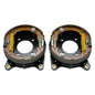 Wilwood Bracket Kit (Pair) - 12-Bolt Chevy 2.75/2.81 OFFSET 1PC 11.0x.81 Staggered