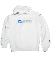 Load image into Gallery viewer, Sparco Sweatshirt Hooded WWW White XXL RG