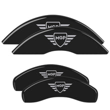 Load image into Gallery viewer, MGP 2 Caliper Covers Engraved Rear MGP Black Finish Silver Characters 2016 Ford Focus