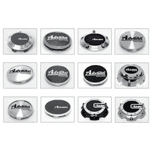 Load image into Gallery viewer, CAPHYC ADV CENTER CAP FOR ADVANTI RACING HYBRIS/REIN CHROME CAP BLACK LOGO (PC997)