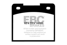 Load image into Gallery viewer, EBC 66-68 Volvo 140 1.8 Greenstuff Rear Brake Pads