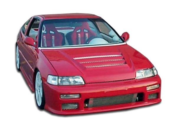1988-1991 Honda CR-X Duraflex Type M Body Kit - 6 Piece - Includes Type M Front Bumper Cover (100815) Type M Rear Bumper Cover (100817) Type M Side Skirts Rocker Panels (100818) Type M Door Caps (100814)