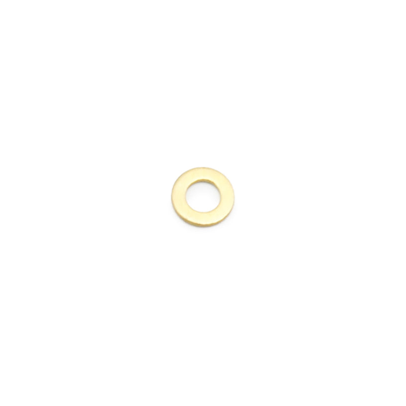 Wilwood washer .114 IDX.210 ODX.016 THK brass