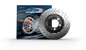 SHW 24-25 Porsche 911 GT3 4.0L Left Front Cross-Drilled Lightweight Brake Rotor (9GT615301L)