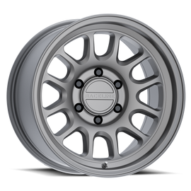 Raceline 958T Rogue 16x8in / 5x127 BP / 0mm Offset / 78.1mm Bore - Titanium Wheel