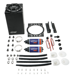 DeatschWerks 3.0L Staged Surge Tank w/ DW420 Fuel Pumps