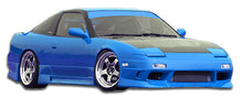 Load image into Gallery viewer, 1989-1994 Nissan 240SX S13 HB Duraflex GP-1 Body Kit - 4 Piece - Includes GP-1 Front Bumper Cover (100862) GP-1 Rear Bumper Cover (100863) GP-1 Side Skirts Rocker Panels (100861)