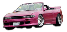 Load image into Gallery viewer, 1989-1994 Nissan 240SX S13 Duraflex Silvia S13 Conversion V-Speed Kit - 4 Piece - Includes S13 Conversion V-Speed Front Bumper Cover (102204) S13 Conversion M-1 Sport Fenders (100877) S13 Conversion M-1 Sport Hood (102203)