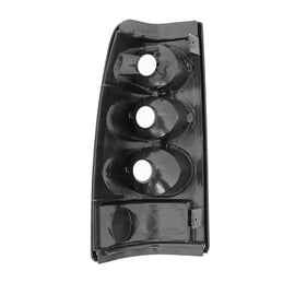 Raxiom 99-02 Chevrolet Silverado 1500 Fleetside Axial Series Tail Lights- Black- Smoked Lens