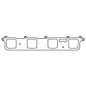 Cometic Chrysler 6.2L Hellcat Gen-3 Hemi .060in. Fiber Intake Manfiold Gasket Kit