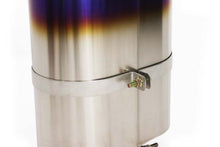 Load image into Gallery viewer, GReddy - Universal Titanium Oval Muffler 2.5in ID Muffler Inlet