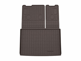 WeatherTech 15-20 Cadillac Escalade Behind 3rd Row Seating Seatback Cargo Liners HP - Cocoa