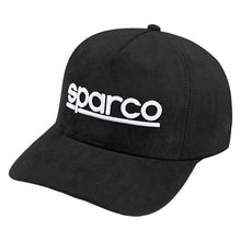 Load image into Gallery viewer, Sparco Cap Suede Black
