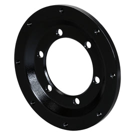Wilwood Import Built Shelby CSX6000 6in x 4.25in - 8in x 7in Rear Rotor Adapter - Black - 2 Pack