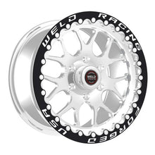 Load image into Gallery viewer, Weld S77 HD 17x7 / 5x135 BP / 4.2in. BS Polished Wheel (HD Low Pad) - Polish Single Beadlock MT