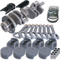 Eagle Chevy LS2 4.000in Crank 24 Tth Reluctor 6.125in I-Beam Rods 4.005in Pistons Rotating Assembly