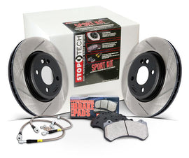 Sport Axle Pack, Drilled & Slotted, 4 Wheel