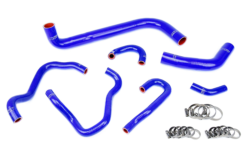 HPS Performance Silicone Hose Kit - Radiator and Heater Hose 57-1490-BLUE