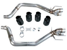 Load image into Gallery viewer, AWE Tuning 05-07 C6 Chevrolet Corvette 6.0L Track Edition Axleback Exhaust w/ Diamond Black Tips