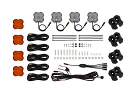 Diode Dyamics Roof Rack Scene Light Dual Color - Red/White - Kit