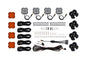 Diode Dyamics Roof Rack Scene Light Dual Color - Red/White - Kit