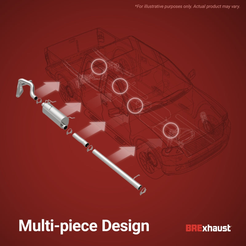 MagnaFlow BRE Exhaust Kit 99-04 Jeep Grand Cherokee
