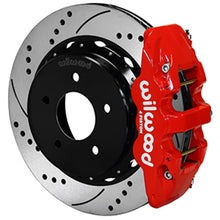 Load image into Gallery viewer, Wilwood 88-98 GM C1500 Aero4 SRP Rear Brake Kit 14in Rotor - Red