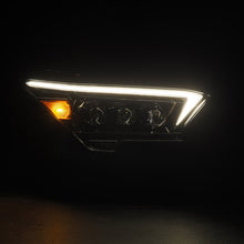 Load image into Gallery viewer, AlphaRex 2024+ Toyota Tacoma NOVA-Series LED Proj Headlights Alpha-Blk w/Actv Light &amp; Seq. Sig + DRL