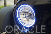 Load image into Gallery viewer, Oracle 7" Round Surface Mount LED Headlight Halo Kit - Amber