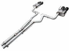 Load image into Gallery viewer, AWE 2024 Ford Mustang GT Fastback S650 RWD SwitchPath Catback Exhaust w/ Quad Diamond Black Tips