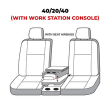 Load image into Gallery viewer, Covercraft 21-24 Ford F-150 Polycotton SeatSaver Custom Front Row Seat Covers - Charcoal