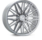 Vossen HF6-5 26x10 / 6x139.7 / ET25 / Deep / 106.1 CB - Silver Polished Wheel