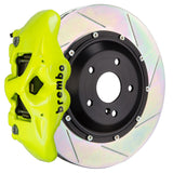 Brembo 20+ Corvette C8/Z51 Rear GT BBK 6 Piston Cast 380x34 2pc Rotor Slotted Type1 - Fluo. Yellow