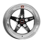 Weld S71 RT-S 15x14.275 / 5X4.75 BP / 6.5in BS Black Wheel (Low Pad) - Non-Beadlock