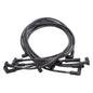 Edelbrock Spark Plug Wire Set SBC 78-86 V8 Hei 500 Ohm Resistance Black (Set of 8)