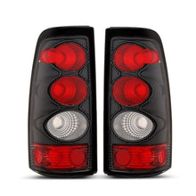 Load image into Gallery viewer, Raxiom 03-06 Chevrolet Silverado 1500 Fleetside Axial Series TailLights-CarbonFiber-Rd/Clear Lens