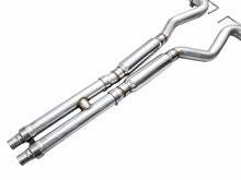 Load image into Gallery viewer, AWE 2024 Ford Mustang Dark Horse S650 RWD Track Edition Catback Exhaust w/ Quad Chrome Silver Tips
